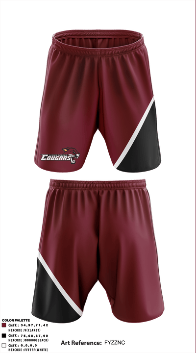 Lehigh Carbon Community College 17953281 Athletic Shorts With Pockets - 1