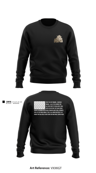 Crew Neck Sweatshirt, , Marines, Teamtime, Team time, sublimation, custom sports apparel, team uniforms, spirit wear, spiritwear, sports uniforms, custom shirts, team store, custom team store, fundraiser sports, apparel fundraiser