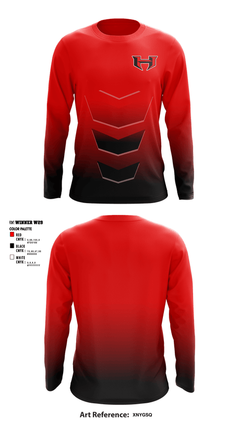 Long Sleeve Performance Shirt, Hibriten High School Wrestling, Wrestling, Teamtime, Team time, sublimation, custom sports apparel, team uniforms, spirit wear, spiritwear, sports uniforms, custom shirts, team store, custom team store, fundraiser sports, apparel fundraiser