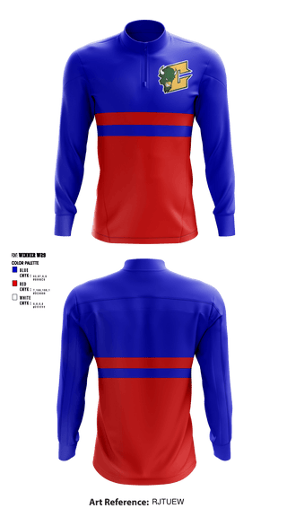 Quarter Zip Jacket, Carmel High School, Spirit Store, Teamtime, Team time, sublimation, custom sports apparel, team uniforms, spirit wear, spiritwear, sports uniforms, custom shirts, team store, custom team store, fundraiser sports, apparel fundraiser