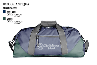 Duffle Bag, The Galloway School, Spirit Store, Teamtime, Team time, sublimation, custom sports apparel, team uniforms, spirit wear, spiritwear, sports uniforms, custom shirts, team store, custom team store, fundraiser sports, apparel fundraiser