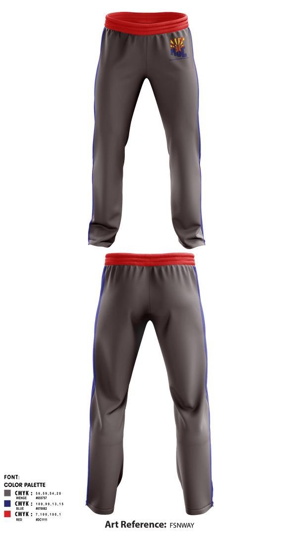 Sweatpants, Arizona Underwater Explorers, , Teamtime, Team time, sublimation, custom sports apparel, team uniforms, spirit wear, spiritwear, sports uniforms, custom shirts, team store, custom team store, fundraiser sports, apparel fundraiser