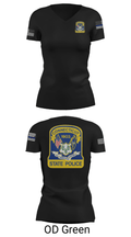 Connecticut State Police 53595968 Women's Short Sleeve V-neck Shirt - 22