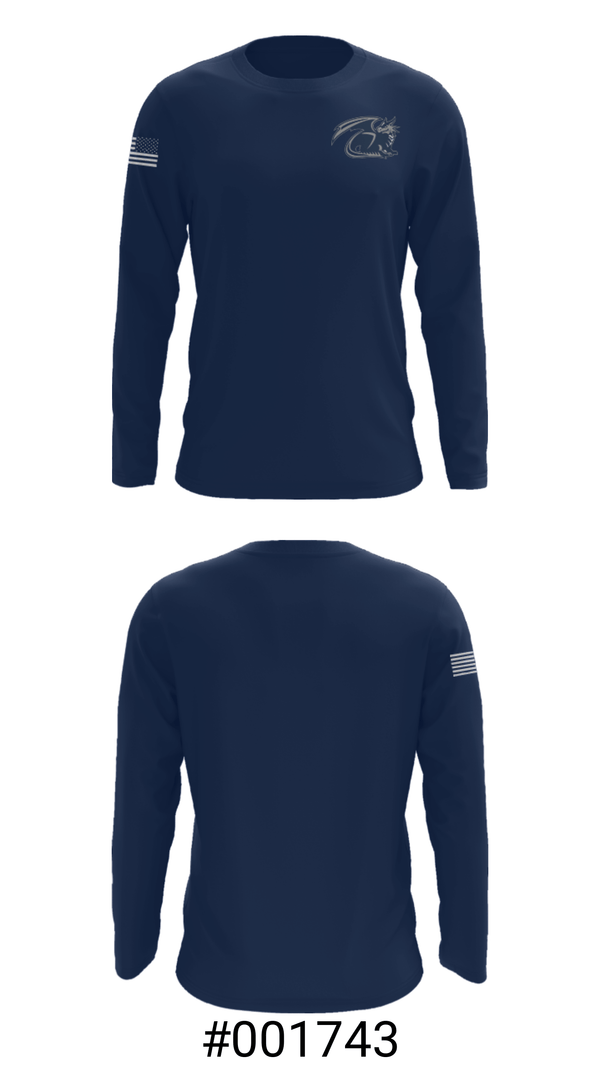 Long Sleeve Performance Shirt, Henry F Moss Middle School Basketball, Women's Basketball, Teamtime, Team time, sublimation, custom sports apparel, team uniforms, spirit wear, spiritwear, sports uniforms, custom shirts, team store, custom team store, fundraiser sports, apparel fundraiser