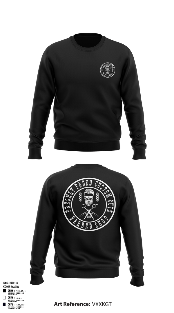Crew Neck Sweatshirt, Freshly faded custom cutz, , Teamtime, Team time, sublimation, custom sports apparel, team uniforms, spirit wear, spiritwear, sports uniforms, custom shirts, team store, custom team store, fundraiser sports, apparel fundraiser