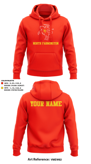 Hoodie, North Farmington High School Basketball, Men's Basketball, Teamtime, Team time, sublimation, custom sports apparel, team uniforms, spirit wear, spiritwear, sports uniforms, custom shirts, team store, custom team store, fundraiser sports, apparel fundraiser