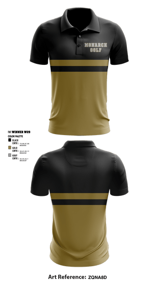 Short Sleeve Performance Polo, Monarch High School Golf, Golf, Teamtime, Team time, sublimation, custom sports apparel, team uniforms, spirit wear, spiritwear, sports uniforms, custom shirts, team store, custom team store, fundraiser sports, apparel fundraiser