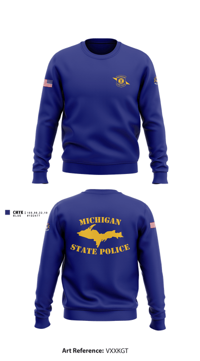 Calumet Post 87 18423846 Crew Neck Sweatshirt - 1