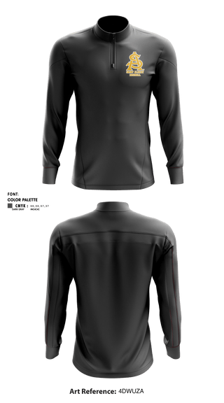 Quarter Zip Jacket, Saint Albert High School Baseball, Baseball, Teamtime, Team time, sublimation, custom sports apparel, team uniforms, spirit wear, spiritwear, sports uniforms, custom shirts, team store, custom team store, fundraiser sports, apparel fundraiser