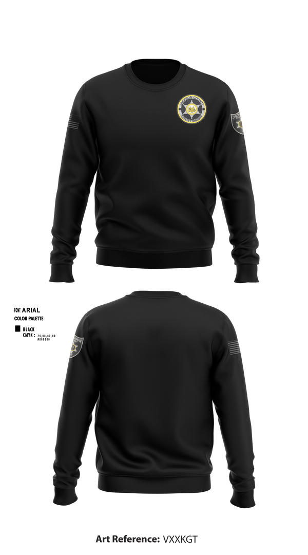 Crew Neck Sweatshirt, , Police, Teamtime, Team time, sublimation, custom sports apparel, team uniforms, spirit wear, spiritwear, sports uniforms, custom shirts, team store, custom team store, fundraiser sports, apparel fundraiser