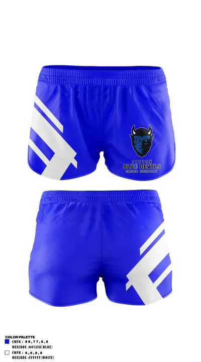 Tipton Middle School Cross Country 80012614 Track Shorts - 2