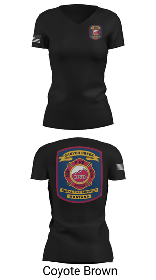 Women's Short Sleeve Vneck Shirt, , Fire Department, Teamtime, Team time, sublimation, custom sports apparel, team uniforms, spirit wear, spiritwear, sports uniforms, custom shirts, team store, custom team store, fundraiser sports, apparel fundraiser
