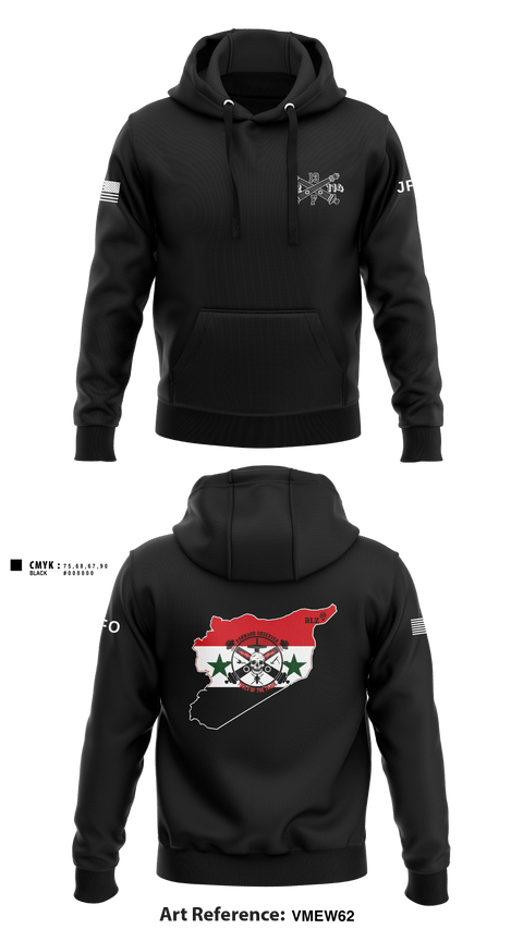 Hoodie, HHB 2-114 FA (FIST), Army, Teamtime, Team time, sublimation, custom sports apparel, team uniforms, spirit wear, spiritwear, sports uniforms, custom shirts, team store, custom team store, fundraiser sports, apparel fundraiser