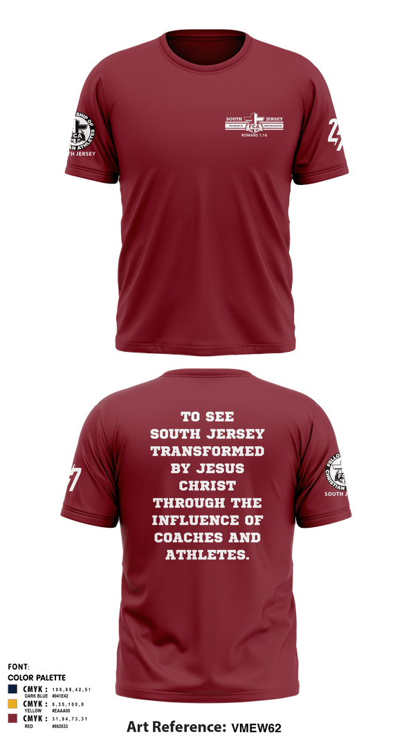 Short Sleeve Performance Shirt, FCA ( Fellowship of Christian Athletes ) South Jersey, Spirit Store, Teamtime, Team time, sublimation, custom sports apparel, team uniforms, spirit wear, spiritwear, sports uniforms, custom shirts, team store, custom team store, fundraiser sports, apparel fundraiser