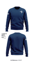 Weatherford Christian School Swimming 67732309 Crew Neck Sweatshirt - 2