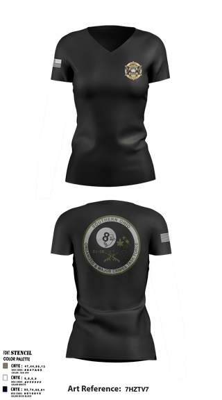 Women's Short Sleeve Vneck Shirt, , Police, Teamtime, Team time, sublimation, custom sports apparel, team uniforms, spirit wear, spiritwear, sports uniforms, custom shirts, team store, custom team store, fundraiser sports, apparel fundraiser