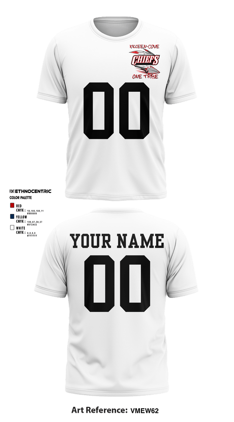 Short Sleeve Performance Shirt, Copperas Chiefs, Football, Teamtime, Team time, sublimation, custom sports apparel, team uniforms, spirit wear, spiritwear, sports uniforms, custom shirts, team store, custom team store, fundraiser sports, apparel fundraiser