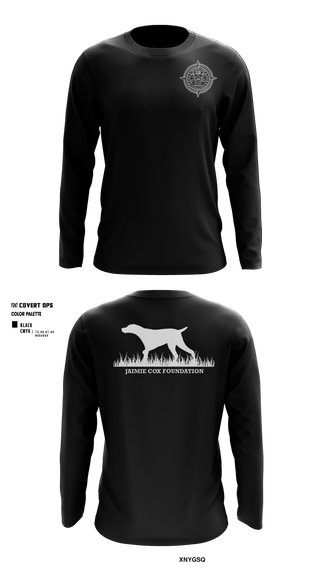 Long Sleeve Performance Shirt, Jaimie Cox Foundation, , Teamtime, Team time, sublimation, custom sports apparel, team uniforms, spirit wear, spiritwear, sports uniforms, custom shirts, team store, custom team store, fundraiser sports, apparel fundraiser