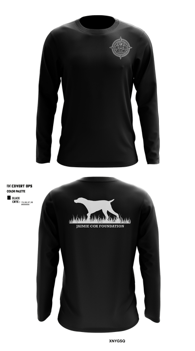 Jaimie Cox Foundation 83768320 Long Sleeve Performance Shirt - 5