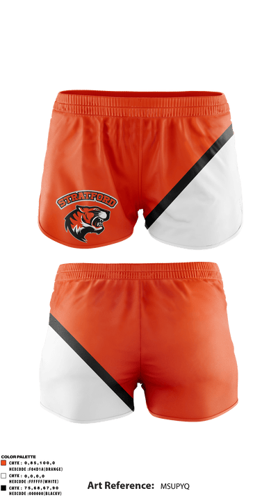 Stratford Junior High School 35860079 Track Shorts - 1