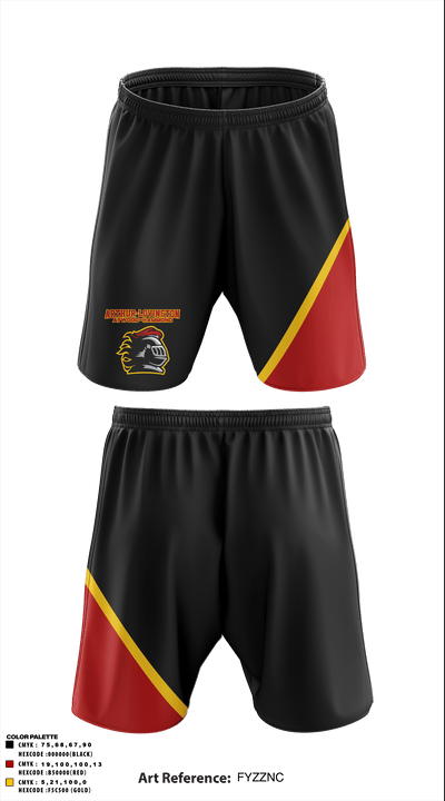 Arthur-Lovington-Atwood-Hammond High School 11018740 Athletic Shorts With Pockets - 1
