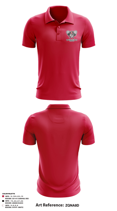 wellesley girls tennis 81368948 Short Sleeve Performance Polo - 3