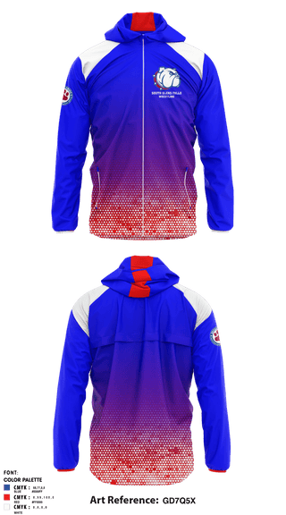 Windbreaker, South Glens Falls Senior High School Wrestling, Wrestling, Teamtime, Team time, sublimation, custom sports apparel, team uniforms, spirit wear, spiritwear, sports uniforms, custom shirts, team store, custom team store, fundraiser sports, apparel fundraiser