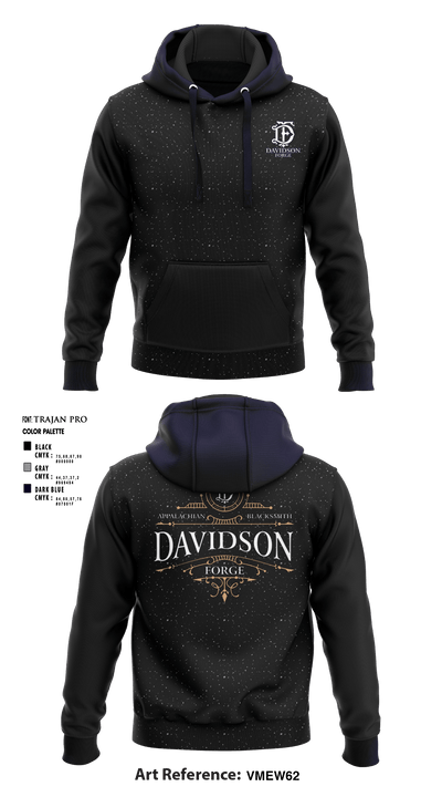 Davidson Forge 39779422 Hoodie - 7