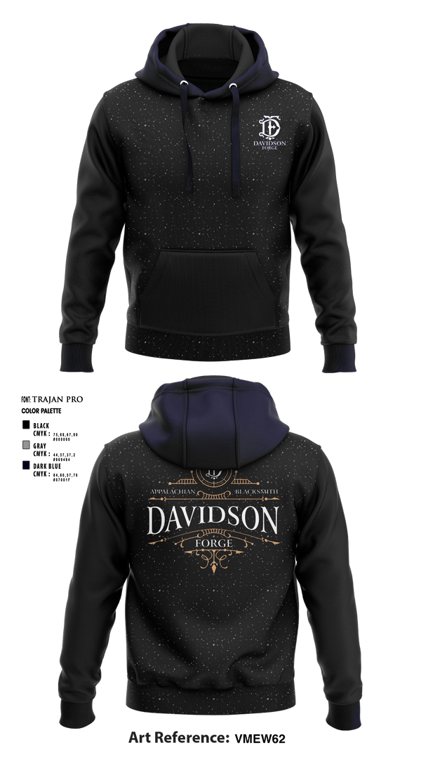 Hoodie, Davidson Forge, , Teamtime, Team time, sublimation, custom sports apparel, team uniforms, spirit wear, spiritwear, sports uniforms, custom shirts, team store, custom team store, fundraiser sports, apparel fundraiser