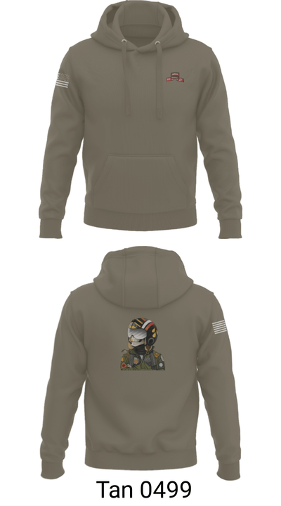 B Co., 326 BEB, 1 BCT, 101st ABN DIV (AASLT) 89125861 Hoodie - 47