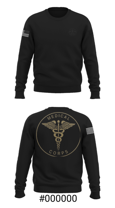 509 medical group 29624901 Crew Neck Sweatshirt - 7