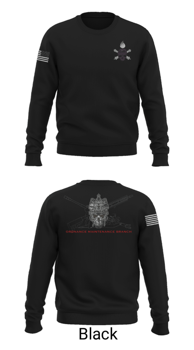 Ordnance Maintenance Branch 26240999 Crew Neck Sweatshirt - 18