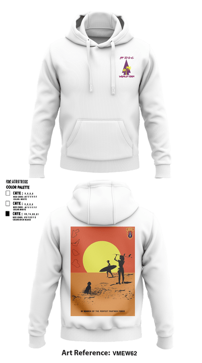 HHC, 2ND BN, 3RD SFAB 35059132 Hoodie - 54