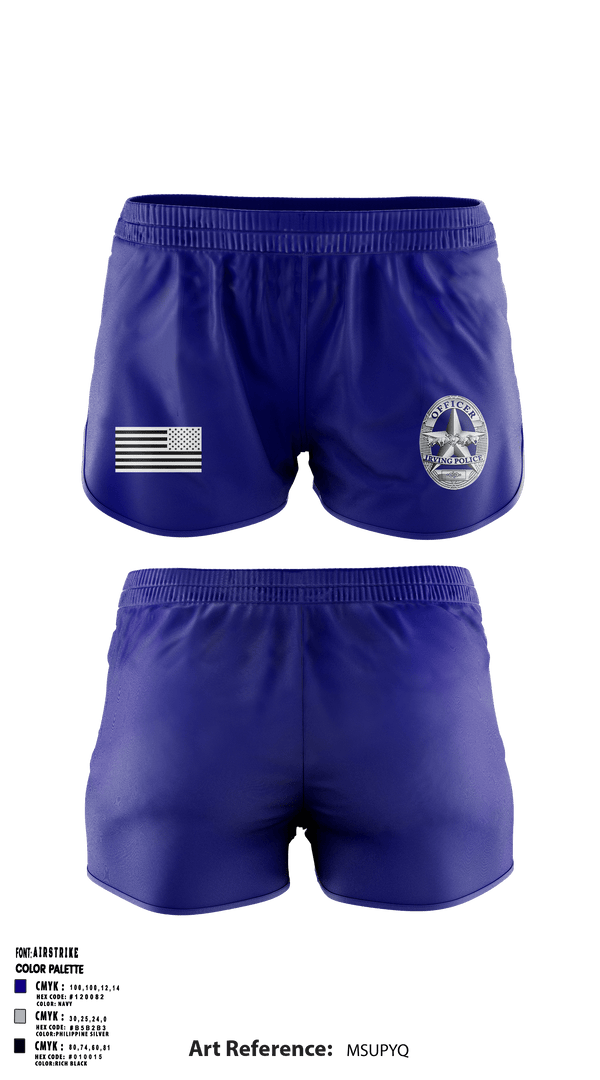 Ranger Panties, , Police, Teamtime, Team time, sublimation, custom sports apparel, team uniforms, spirit wear, spiritwear, sports uniforms, custom shirts, team store, custom team store, fundraiser sports, apparel fundraiser
