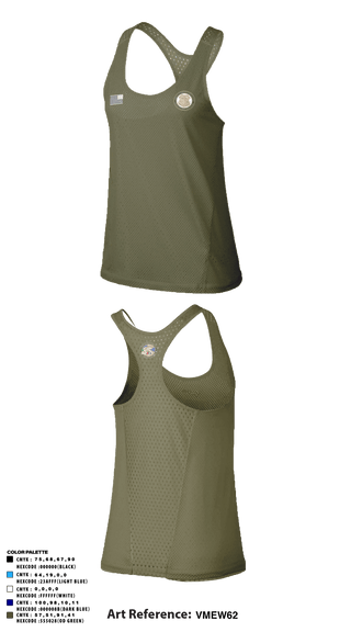 Women's Track Singlet, , Army, Teamtime, Team time, sublimation, custom sports apparel, team uniforms, spirit wear, spiritwear, sports uniforms, custom shirts, team store, custom team store, fundraiser sports, apparel fundraiser