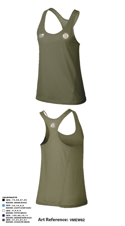 Vicenza Field Office 4611375 Women's Track Singlet - 5