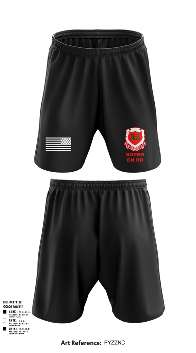 302nd EN CO 64266225 Athletic Shorts With Pockets - 2