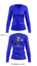 203d Intelligence Squadron 80622247 Women's Long Sleeve V-neck Shirt - 1