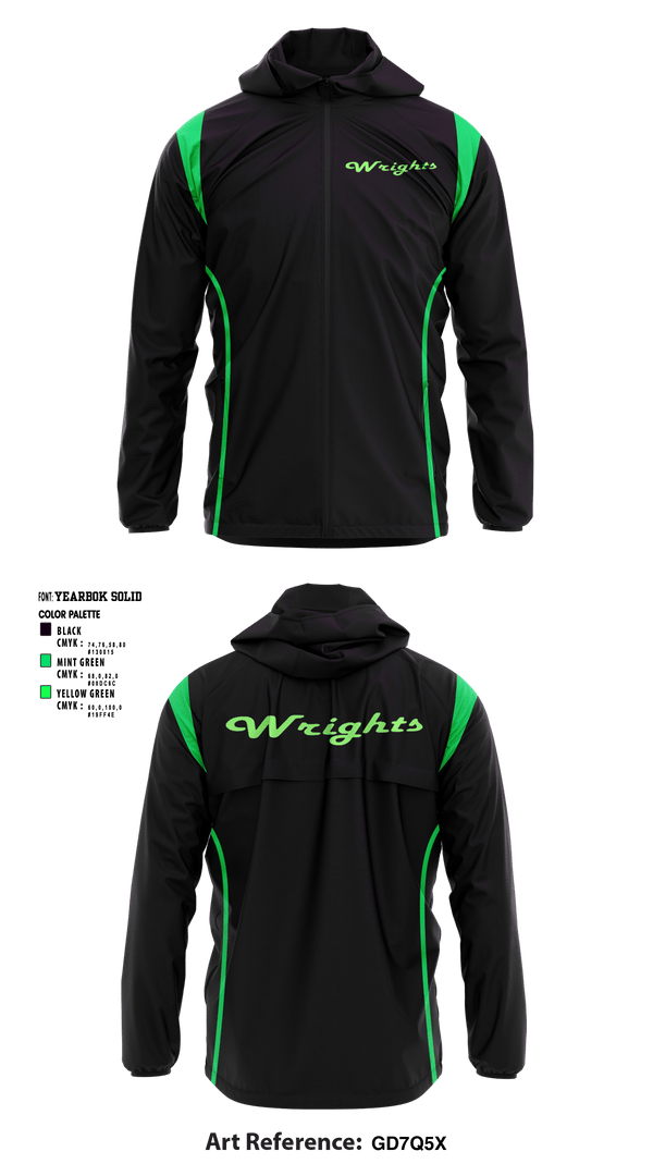 Windbreaker, Wrights road service, , Teamtime, Team time, sublimation, custom sports apparel, team uniforms, spirit wear, spiritwear, sports uniforms, custom shirts, team store, custom team store, fundraiser sports, apparel fundraiser