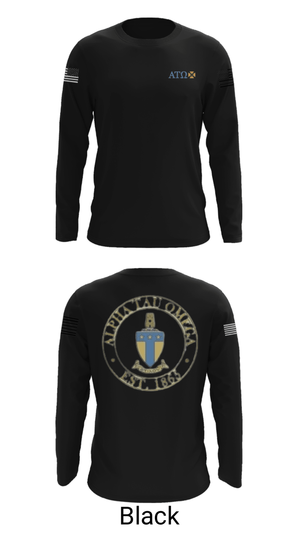 Long Sleeve Performance Shirt, , Army, Teamtime, Team time, sublimation, custom sports apparel, team uniforms, spirit wear, spiritwear, sports uniforms, custom shirts, team store, custom team store, fundraiser sports, apparel fundraiser