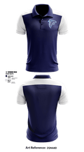 Bertie High School Cheer 80962560 Short Sleeve Performance Polo - 1