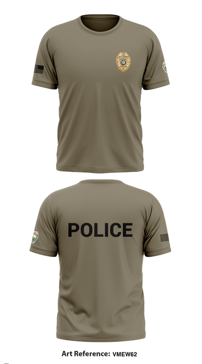 TAYLORSVILLE POLICE DEPARTMENT LT 27466887 Short Sleeve Performance Shirt - 8