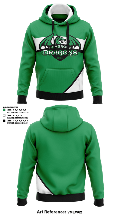 Pembroke High School 37319913 Hoodie - 1