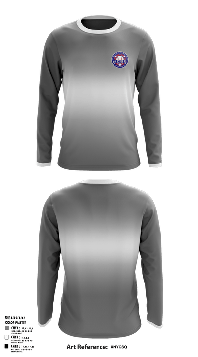 Monroe County Baseball Region 8117785 Long Sleeve Performance Shirt - 1