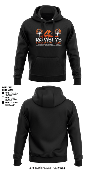 Ramsey’s landscaping & moreRamsey’s landscaping & more 93445434 Hoodie - 1