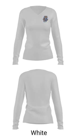 Women's Long Sleeve Vneck Shirt, Chilton County High School Band, Spirit Store, Teamtime, Team time, sublimation, custom sports apparel, team uniforms, spirit wear, spiritwear, sports uniforms, custom shirts, team store, custom team store, fundraiser sports, apparel fundraiser