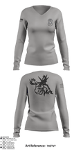 SPD TACTICAL RESPONSE TEAM 13504986 Women's Long Sleeve V-neck Shirt - 3