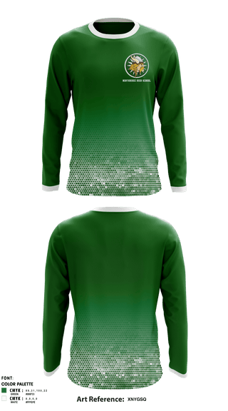 Long Sleeve Performance Shirt, Northridge High School, Spirit Store, Teamtime, Team time, sublimation, custom sports apparel, team uniforms, spirit wear, spiritwear, sports uniforms, custom shirts, team store, custom team store, fundraiser sports, apparel fundraiser