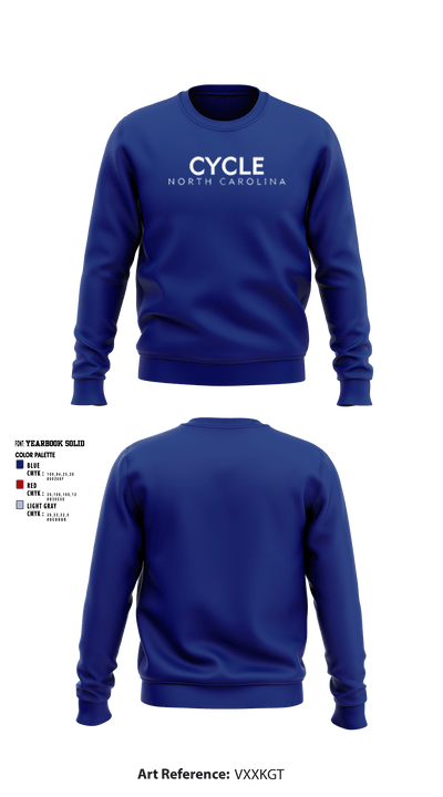North Carolina Amateur Sports 80522235 Crew Neck Sweatshirt - 1