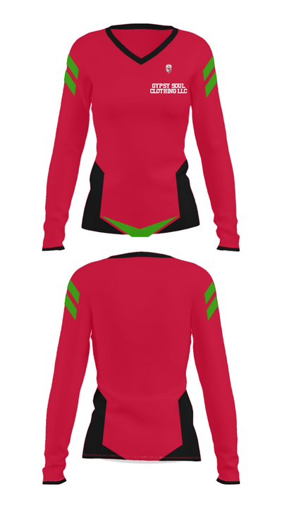 Gypsy Soul Clothing Llc 20687269 Women's Long Sleeve V-neck Shirt - 25